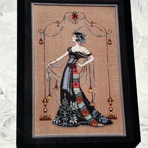 At The Met Cross Stitch Chart by Mirabilia MD135 Nora Corbet Art Deco Nouveau